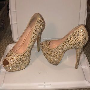 Bedazzled shoes SOLD